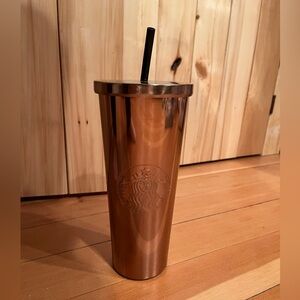 Starbucks Rose Gold Cold Cup